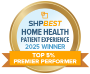 SHP Best 2025 HHCAHPS Top 5 Percent